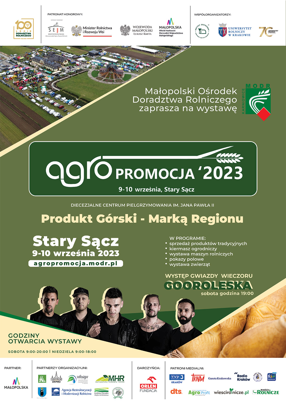 Zaproszenie na  wystawę rolniczą.