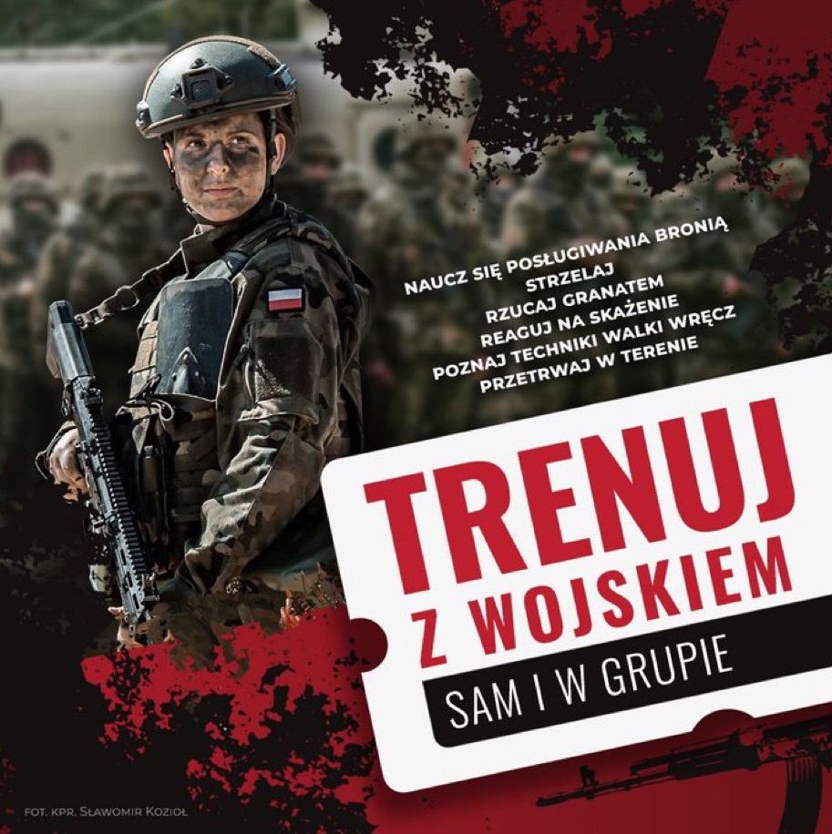 TRENUJ  Z WOJSKIEM – SAM I W  GRUPIE