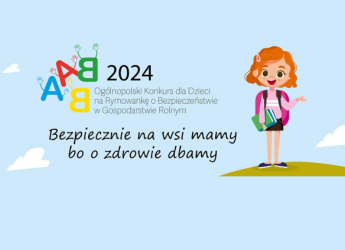 V Ogólnopolski Konkurs dla Dzieci na Rymowankę o Bezpieczeństwie w Gospodarstwie Rolnym