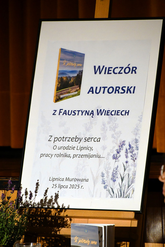 „Z potrzeby serca…” – Wieczór Poezji Faustyny Wieciech: Spotkanie z wrażliwością i tradycją