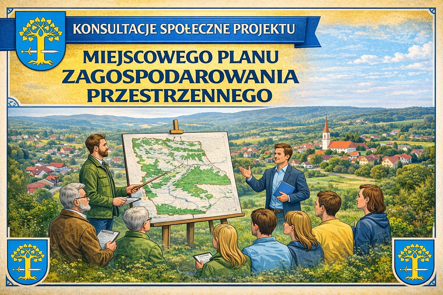 Konsultacje społeczne dotyczące projektu „Miejscowego Planu Zagospodarowania Przestrzennego dla wybranych obszarów w Gminie Lipnica Murowana” – etap I