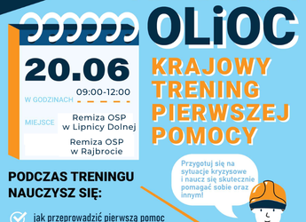 ZAPROSZENIE NA TRENING PIERWSZEJ POMOCY
