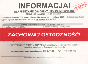 ZACHOWAJMY OSTROŻNOŚĆ!