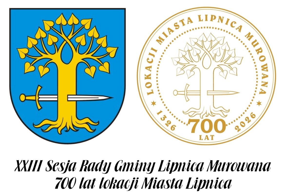 Zawiadomienie – Uroczysta XXIII Sesja Rady Gminy Lipnica Murowana