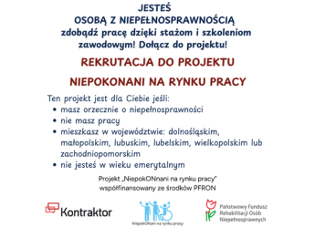 REKRUTACJA DO PROJEKTU „NIEPOKONANI NA RYNKU PRACY”